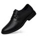 Men's Round Head Leather Shoes Formal Leather Shoes Casual Men's Lazy Single Shoes_vogvips.com