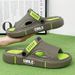 New Men's Coconut Summer Slippers For Driving And Working, Non Slip, Casual Beach, Large Size Sports Sandals_vogvips.com