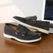 2025 Autumn And Winter High-end Suede Sports And Casual Men's Shoes, Trendy And Low-profile, With Colorful Decorations, Soft And Comfortable_vogvips.com