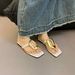 2026 New Square-headed Open-toed Flip-flops Wear Versatile Toe Casual Flat-bottom Metal Buckle Niche Sandals Summer_vogvips.com