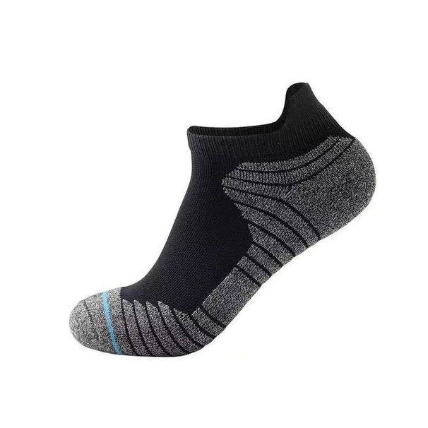 Performance Athletic Socks For Men – Cushioned Terry Sole With Anti-Slip & Quick-Dry Tech – Low-Cut Running, Basketball & Workout Socks_vogvips.com