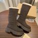 Chinese Style Long Cotton For Women 2025 Winter New Super Popular Retro Warm Versatile Petite Thick-Soled Snow Boots_vogvips.com