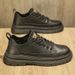 Autumn 2024 New Low-top Casual Sneakers British Business Leather Shoes Men's Fashion Workwear Martin Boots_vogvips.com