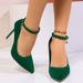 European And American Style High Heels 2025 Spring Sexy New Women's Pointed Toe Stiletto Fashion Retro Shallow Single_vogvips.com