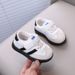 2025 Spring And Autumn New Korean Style Boys' Casual Sneakers Girls' Soft Sole Breathable Sports Children's Training_vogvips.com