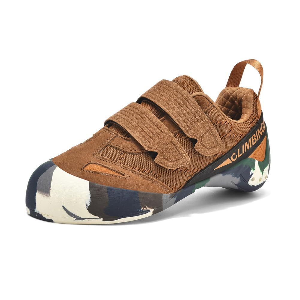 Mesh Rock Climbing Shoes, Indoor Bouldering Sneakers Lightweight Mesh Breathable Wall Climbing Gym Shoes For Men Women_vogvips.com