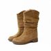 2025 New Autumn Winter Slouch Western Cowboy Summer Mid-Calf British Style Martin Women Short Boots_vogvips.com