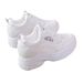 Women's Dad Sneakers Ins Trend 2025 New Spring Internet Celebrity Casual Comfortable Student Platform Sole Leather_vogvips.com