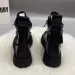 SLX Winter British Style Womens Martin Boots Black Retro Zipper Thick Bottom Joker High Quality Soft Leather Booties_vogvips.com