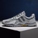 Sneakers 2026 New Genuine Leather Mesh Men's Daily Summer Breathable Outdoor Casual Running Shoes_vogvips.com