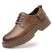 European Warm Series Men's Autumn New Small Leather Martin Boots British Style Versatile Casual Business Formal Work Shoes_vogvips.com