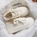Autumn High White Beauty Little New Canvas Breathable Skirt Paired Half Dragging And One Footing Women's Shoes Lhshoe_vogvips.com