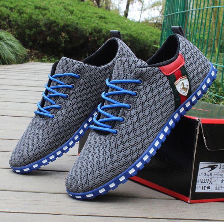 Men’s Shoes mesh shoes men's breathable mesh shoes men's casual shoes plus size deodorant sports shoes mesh shoes soft bottom men's shoes_vogvips.com