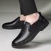 【 Dragonfly 】 New Casual One Step Bottom Soft Men's Leather Shoes_vogvips.com