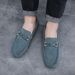 Men's Shoes new lazy soft sole one-step doudou shoes men's driving casual leather shoes_vogvips.com
