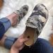 Women's Plus Size Cross Border Shoes, 2025 Autumn European And American Style, Leopard Print Half Slip On Shoes, Loafers, Leopard Print._vogvips.com