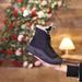 Snow 2024 New Cotton Winter Fleece Lined Thickened Women's Shoes Thick Sole Northeast Warm Short Boots Trendy_vogvips.com