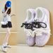 Dexun Women's Mesh Breathable Heightening Shoes Student Running Sports Casual Shoes_vogvips.com