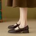 Sheepskin Version~Handmade Soft-soled Mary Jane A Buckle Strap For Women, 2026 New Model, Shallow-cut Single Shoes With_vogvips.com