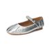 With Skirt Flat-soled Single Shoes, Women Are Not Tired Of Feet, French Soft Sole With Mary Jane Shoes_vogvips.com