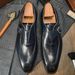 Voyage Source Manufacturer In Stock 2022 Leather Cowhide Business Formal Monk Strap Men's Shoes British Retro_vogvips.com
