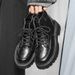 New Leather Spring Men's Shoes High-top Men's Heightening Tooling Martin Boots_vogvips.com