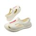 Women's Summer Outdoor Clogs With Closed Toe, Comfortable Cushioning, Sporty Casual Soft-soled Slippers, Beach Sandals_vogvips.com