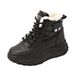 Women's Shoes Plush High Top Windproof Boots Women Winter New Student Ins Version Warm Casual Thick Soled Cotton Shoes P6011_vogvips.com