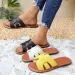 Sandals Women Slides Summer Wedges Slippers Party Shock Absorption Leisure Beach Footwear Fashion Luxury Shoes_vogvips.com
