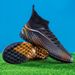 High Top Football For Men And Women, Broken Sneakers, Long Nail Anti Slip Adult Grass Professional Training Shoes_vogvips.com