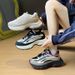 Dad Shoes Female Student Sports Running Shoes Casual Shoes Platform Height Increase_vogvips.com