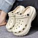 Women's Celebrity Style Clogs Comfortable Stylish Platform Sandals Trending Outdoor Wear_vogvips.com