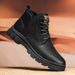 European Warm Series New Men's Martin High Top Fashion Waterproof Big Toe Short Height Increasing Work Boots For Men_vogvips.com