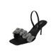 Women's High-heeled With Rhinestone Straps, Stiletto Heels, Sexy 2025 Summer New Versatile Outdoor Sandals_vogvips.com