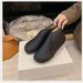 2025 Winter Thickened High-top Warm Non-slip Mom's Fleece-lined Cotton Shoes Lightweight Fashionable Versatile Casual_vogvips.com