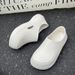 Men Women Non-slip Oil-proof Graffiti Kitchen Waterproof Work Shoes Chef Master Restaurant Sandals_vogvips.com