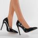 Women's Shoes Single Shoes Spring Festival New Internet Celebrity European And American Style Black Advanced Emotional Pointy Black High Heels_vogvips.com