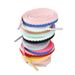 Shoe Accessories color blocked flat colored nylon shoelaces suitable for canvas shoes, sneakers, white shoes, high top shoes_vogvips.com