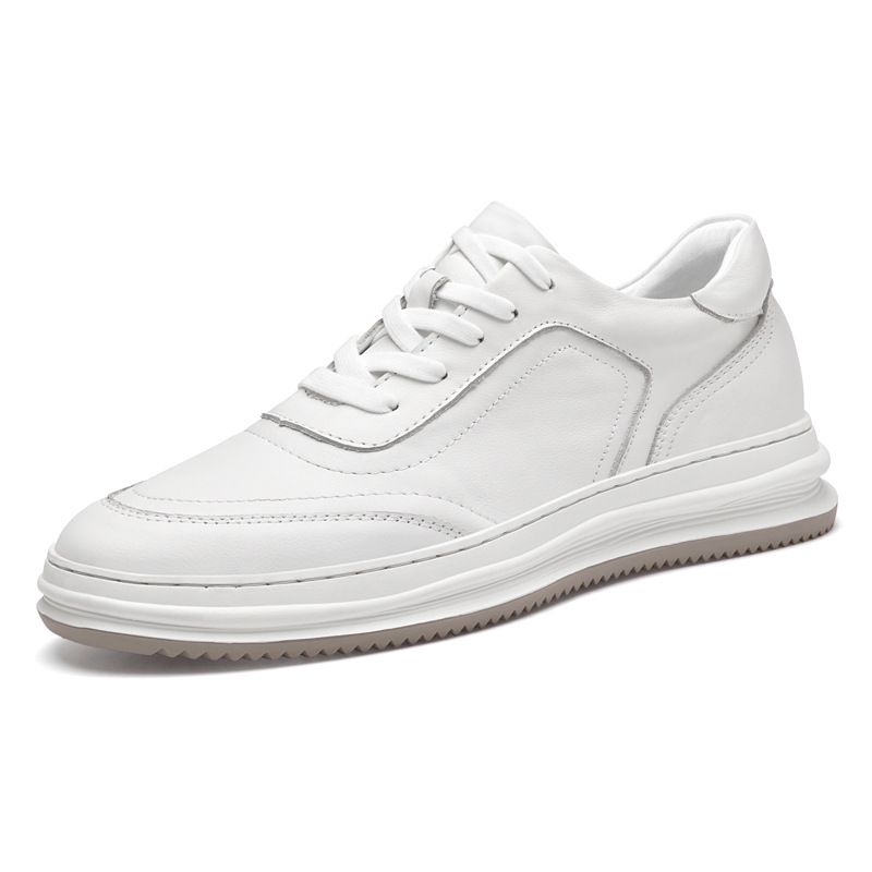 Men's Shoes Little White Shoes Men's Sports And Leisure Shoes Platform Comfortable Board Shoes_vogvips.com