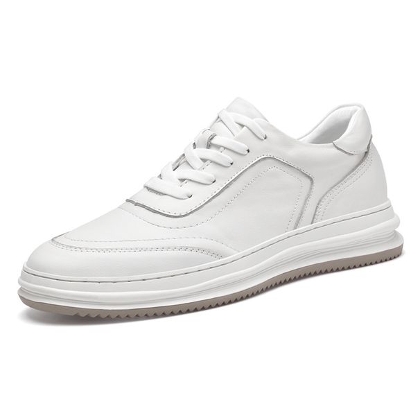Men's Shoes Little White Shoes Men's Sports And Leisure Shoes Platform Comfortable Board Shoes_vogvips.com