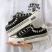 Women’s Shoes Trendy Shoes All-match Thin Niche Design Casual Breathable Canvas Shoes_vogvips.com