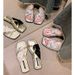 Women's Summer Slippers 2024 New Niche High-end French Internet Celebrity Super Popular With Skirts Cool Sandals Little_vogvips.com