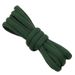 Shoelaces Classic Match 0.6cm Semi-round Solid Color Polyester Shoelaces Small White Shoe Board Shoe Rope_vogvips.com