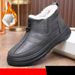 2025 Fleece And Thickened Snow Boots, ,Waterproof And Anti-slip, One-foot Warm Cotton Boots_vogvips.com