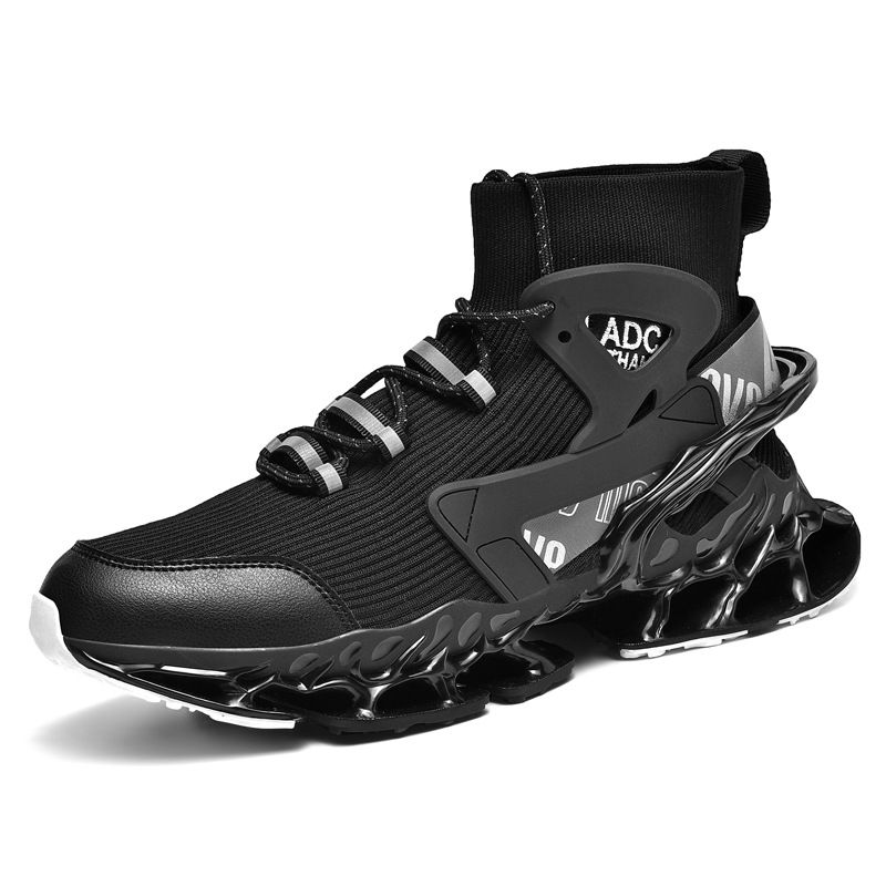 Men's Summer New Large Size Breathable Mesh Middle School Students Blade Running Ultra-Light Sports Casual Shoes_vogvips.com