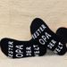 Mid-tube cotton socks sole letter non-slip adhesive socks creative casual sports floor socks_vogvips.com