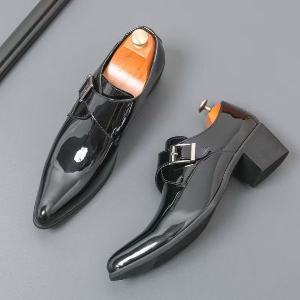 New European And American Style High Heel Korean Version Performance Hairstylist Nightclub Trendy Fashion Personality_vogvips.com