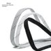 Reflective Flat Shoelaces - 6mm Width, 100/120/140cm Length, Durable & Stylish For Sneakers, Boots & Casual Shoes (Black/White/Grey)_vogvips.com