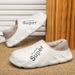 New Winter Men Women Cotton Outdoor Indoor Warm Shoes Men's Couple House Bedroom Plush Slippers Big Size_vogvips.com