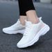 Women's Sports Shoes Spring And Autumn Middle School Students Breathable Mesh Casual Shoes Fashionable Soft Bottom Outdoor Travel Shoes For Women_vogvips.com